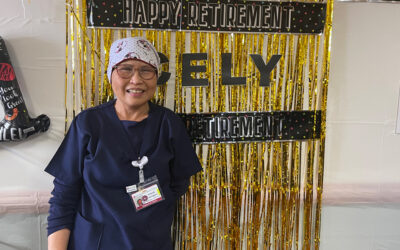 Saint Michael’s Medical Center Nurse Retires After 38 Years