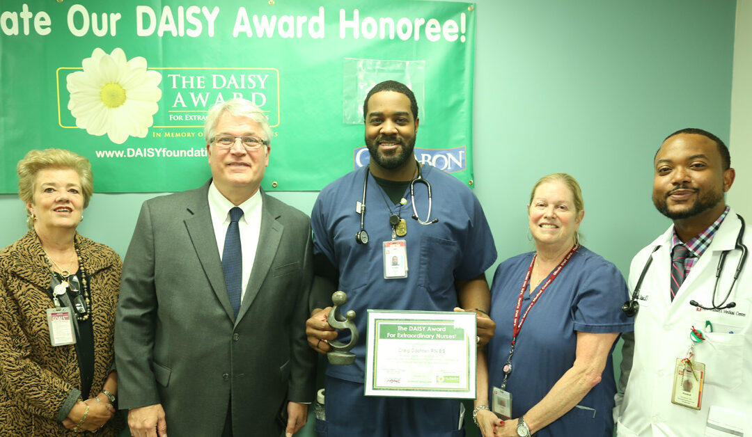 Saint Michael’s Medical Center Nurse Receives Daisy Award
