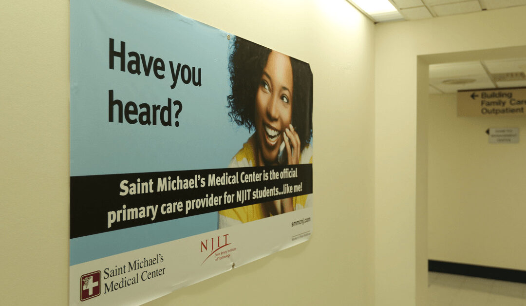 Saint Michael’s provides healthcare to students from neighboring NJIT