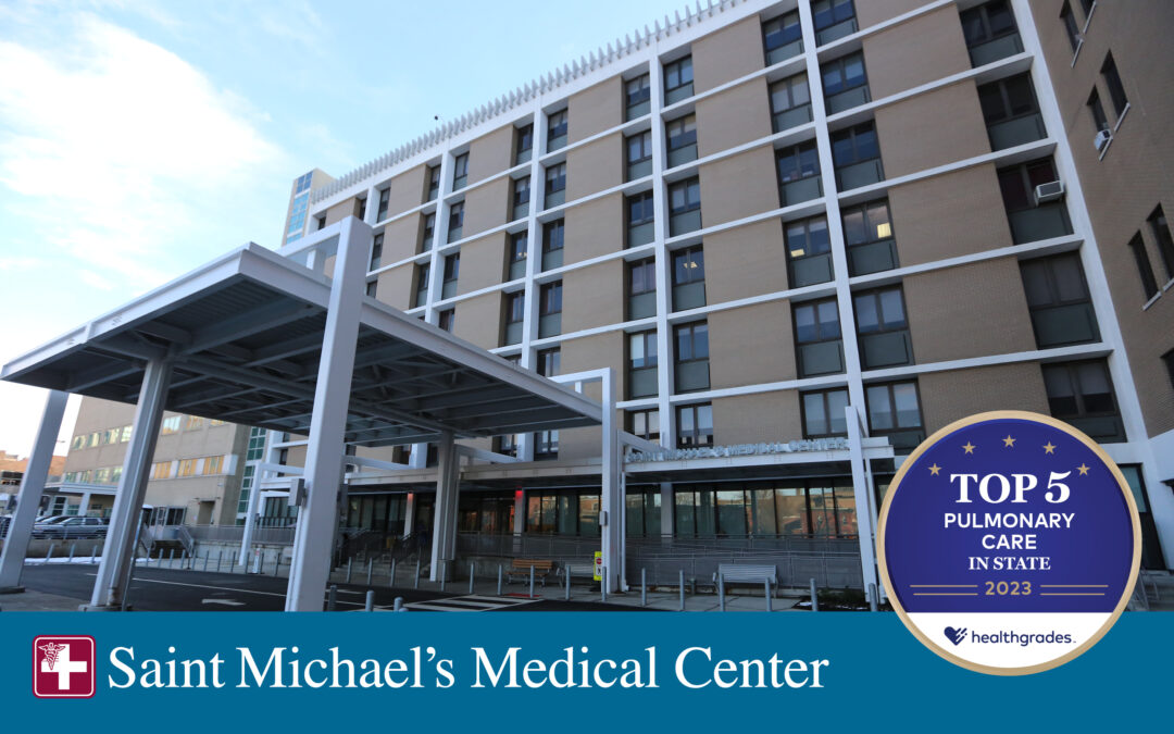 Healthgrades Ranks Saint Michael’s Medical Center Among Top 5 In New Jersey  For Pulmonary Care