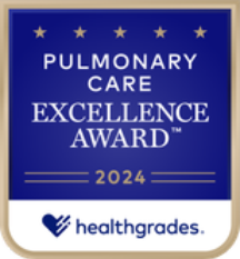 Healthgrades Pulmonary Care Excellence  Award 2024