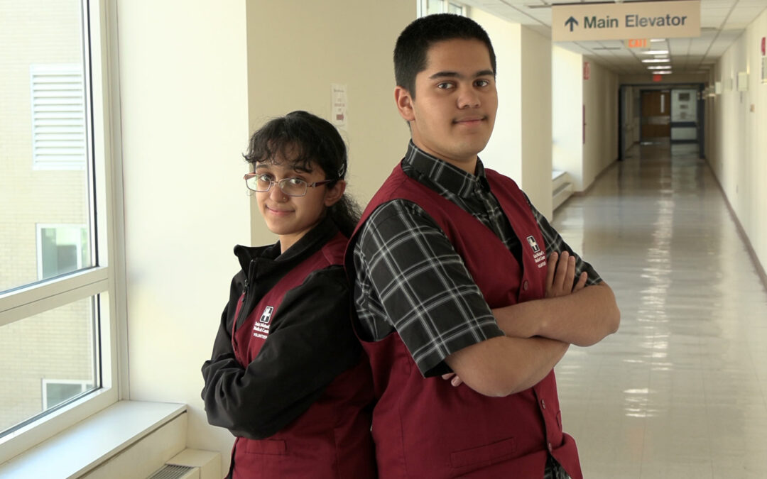 Remarkable Sister and Brother Duo Volunteer at Saint Michael’s While Attending NJIT