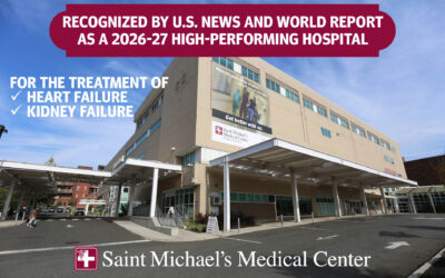 Saint Michael’s Medical Center Earns ‘High Performing’ Rating from U.S. News for Exceptional Care
